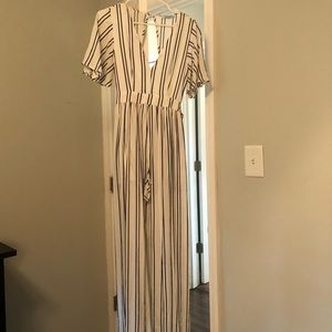 Striped Romper